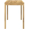 Sodo Baro Stalas Balta 141 x 80,5 x 105 cm