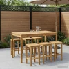 Sodo Baro Stalas Balta 147 x 88,5 x 105 cm