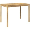 Sodo Baro Stalas Balta 147 x 88,5 x 105 cm