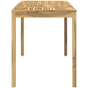 Sodo Baro Stalas Balta 180 x 88,5 x 105 cm
