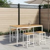 Sodo Baro Stalas Balta 180 x 88,5 x 105 cm