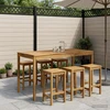 Sodo Baro Stalas Balta 180 x 88,5 x 105 cm