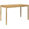 Sodo Baro Stalas Balta 180 x 88,5 x 105 cm