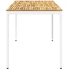 Sodo Baro Stalas Balta 196 x 100,5 x 105 cm