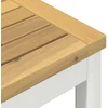 Sodo Baro Stalas Balta 196 x 80,5 x 105 cm