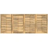 Sodo Baro Stalas Balta 196 x 80,5 x 105 cm