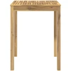 Sodo Baro Stalas Balta 80 x 80,5 x 105 cm