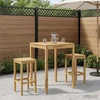 Sodo Baro Stalas Balta 80 x 80,5 x 105 cm