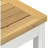 Sodo Baro Stalas Balta 80 x 80,5 x 105 cm