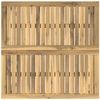 Sodo Baro Stalas Balta 80 x 80,5 x 105 cm