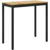 Sodo Baro Stalas Balta ir juoda 108,5 x 55 x 105 cm