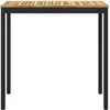Sodo Baro Stalas NAARDEN Balta ir juoda 108,5 x 55 x 105 cm