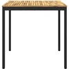 Sodo Baro Stalas NAARDEN Balta ir juoda 110 x 108,5 x 105 cm