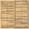 Sodo Baro Stalas NAARDEN Balta ir juoda 110 x 108,5 x 105 cm