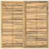 Sodo Baro Stalas Balta ir juoda 110 x 108,5 x 105 cm