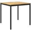 Sodo Baro Stalas Balta ir juoda 110 x 108,5 x 105 cm