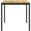 Sodo Baro Stalas Balta ir juoda 110 x 108,5 x 105 cm
