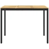 Sodo Baro Stalas Balta ir juoda 141 x 80,5 x 105 cm