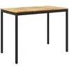 Sodo Baro Stalas Balta ir juoda 141 x 80,5 x 105 cm