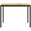 Sodo Baro Stalas NAARDEN Balta ir juoda 141 x 80,5 x 105 cm