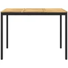 Sodo Baro Stalas NAARDEN Balta ir juoda 147 x 88,5 x 105 cm