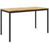 Sodo Baro Stalas NAARDEN Balta ir juoda 180 x 88,5 x 105 cm