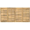 Sodo Baro Stalas NAARDEN Balta ir juoda 180 x 88,5 x 105 cm