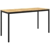 Sodo Baro Stalas Balta ir juoda 196 x 80,5 x 105 cm