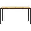 Sodo Baro Stalas Balta ir juoda 196 x 80,5 x 105 cm
