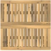 Sodo Baro Stalas NAARDEN Balta ir juoda 60 x 60,5 x 105 cm