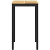 Sodo Baro Stalas Balta ir juoda 60 x 60,5 x 105 cm