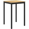 Sodo Baro Stalas Balta ir juoda 70 x 68,5 x 105 cm