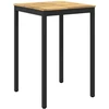 Sodo Baro Stalas NAARDEN Balta ir juoda 70 x 68,5 x 105 cm