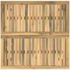 Sodo Baro Stalas Balta ir juoda 80 x 80,5 x 105 cm