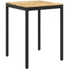 Sodo Baro Stalas NAARDEN Balta ir juoda 80 x 80,5 x 105 cm