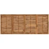 Sodo Baro Stalas NAARDEN Natūrali ir juoda 196 x 80,5 x 105 cm