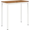 Sodo Baro Stalas Natūrali ir Balta 108,5 x 55 x 105 cm