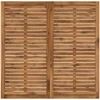 Sodo Baro Stalas NAARDEN Natūrali ir Balta 110 x 108,5 x 105 cm