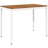 Sodo Baro Stalas Natūrali ir Balta 141 x 80,5 x 105 cm