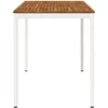 Sodo Baro Stalas NAARDEN Natūrali ir Balta 147 x 88,5 x 105 cm