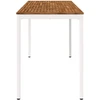 Sodo Baro Stalas Natūrali ir Balta 196 x 80,5 x 105 cm