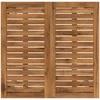 Sodo Baro Stalas NAARDEN Natūrali ir Balta 70 x 68,5 x 105 cm