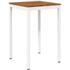Sodo Baro Stalas Natūrali ir Balta 70 x 68,5 x 105 cm
