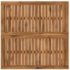 Sodo Baro Stalas Natūrali ir Balta 80 x 80,5 x 105 cm