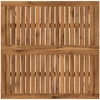Sodo Baro Stalas NAARDEN Natūrali ir Balta 80 x 80,5 x 105 cm