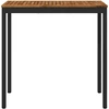 Sodo Baro Stalas Natūrali ir juoda 108,5 x 55 x 105 cm