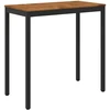 Sodo Baro Stalas Natūrali ir juoda 108,5 x 55 x 105 cm