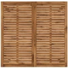 Sodo Baro Stalas Natūrali ir juoda 110 x 108,5 x 105 cm