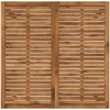 Sodo Baro Stalas NAARDEN Natūrali ir juoda 110 x 108,5 x 105 cm