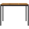 Sodo Baro Stalas Natūrali ir juoda 141 x 80,5 x 105 cm